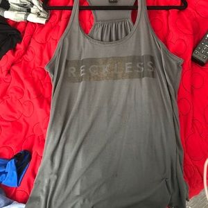 Young & reckless tank top!